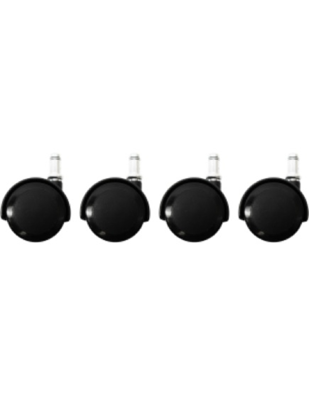 Replacement Black Office Chair Casters - 8 Pack